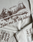 The lakes folklore sand pull over hoodie