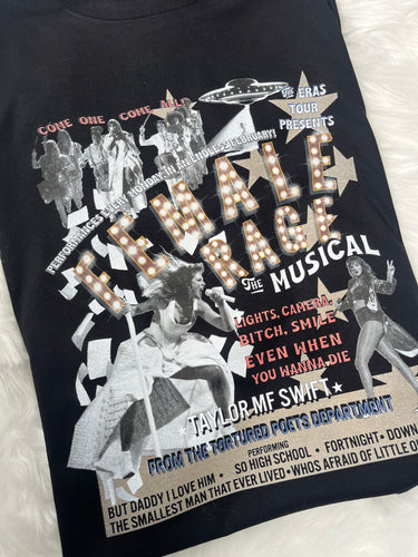 FEMALE RAGE: THE MUSICAL | TS TTPD t-shirt XS-5XL