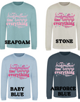 LGAD Inspired Lyric Sweatshirt| I had a marvellous time ruining everything Unisex Sweater