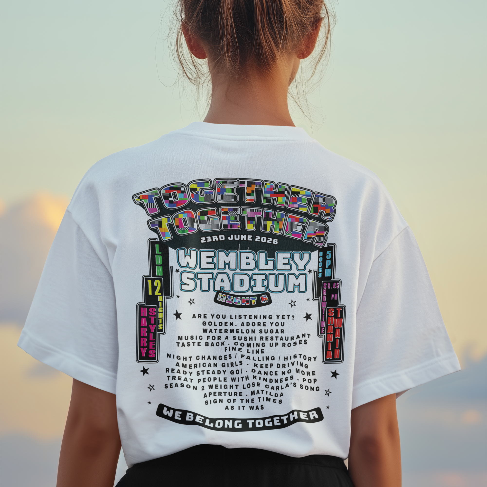 Together together tour tee (any date)