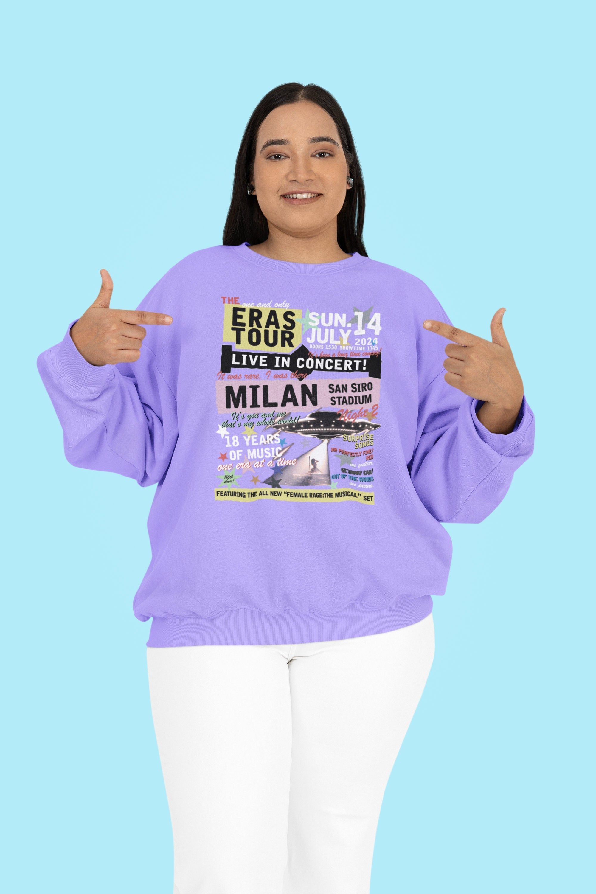MILAN NIGHT 2 | tour sweater