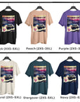 Getaway Car lyric organic cotton t-shirt | vintage magazine design