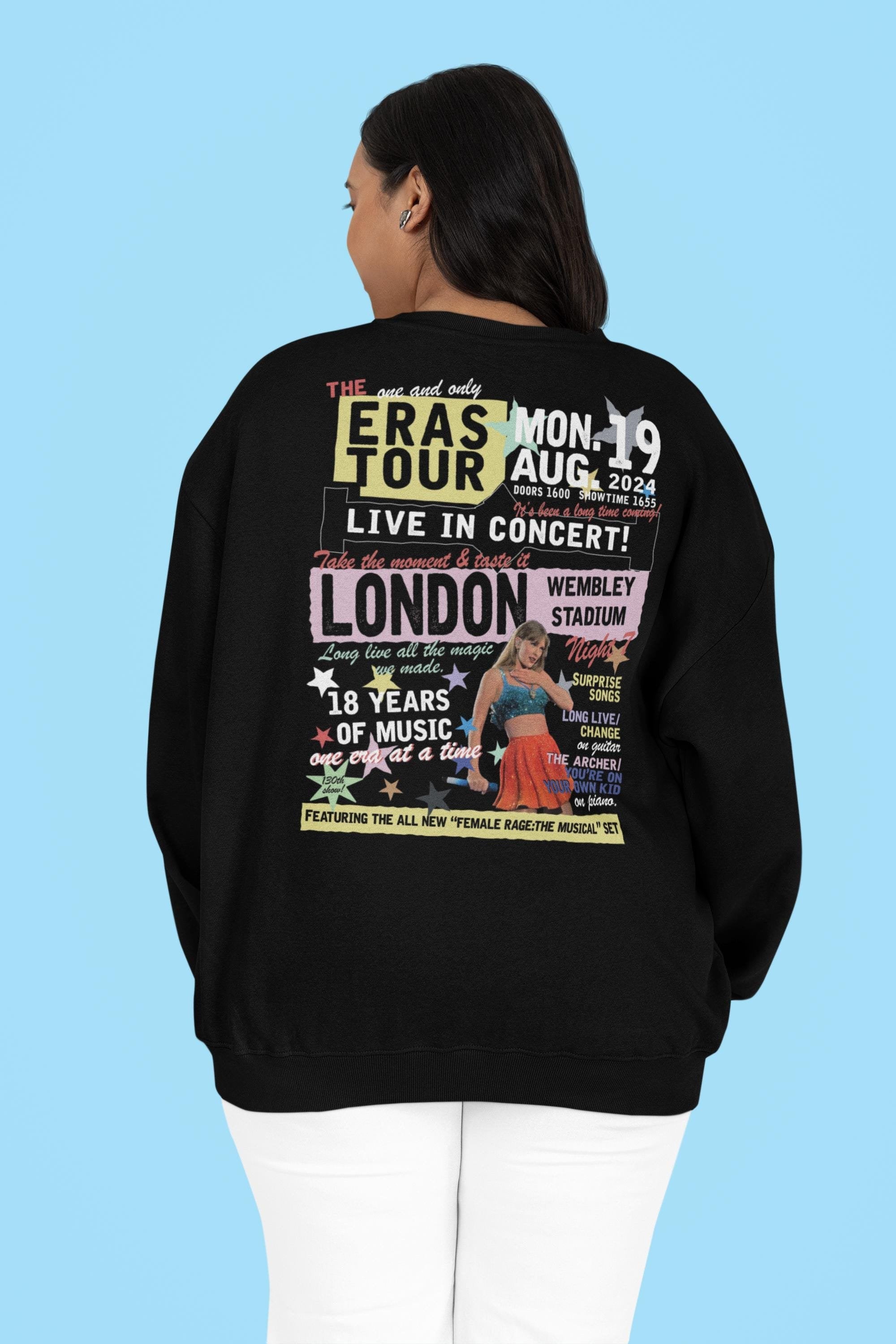 LONDON WEMBLEY NIGHT 7 (show 4 second leg) 19/8/24| Eras tour sweater