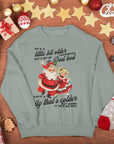 City that's colder Santa Sabrina Carpenter Christmas jumper