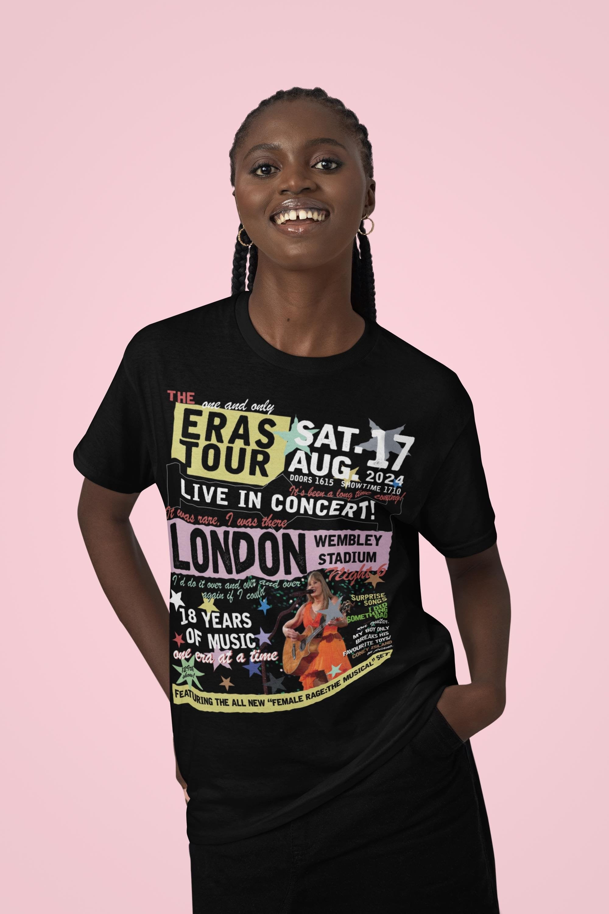 LONDON WEMBLEY NIGHT 6 17/8/24 | tour t-shirt