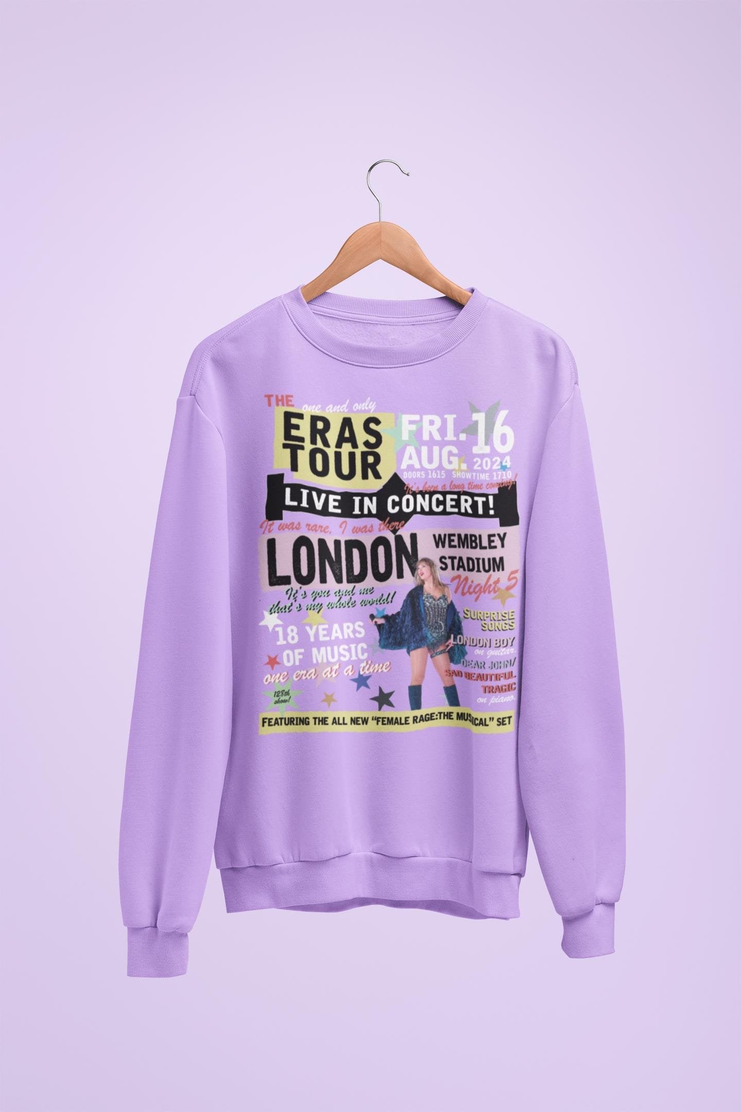 LONDON WEMBLEY NIGHT 5 (show 2 second leg) 16/8/24| tour sweater