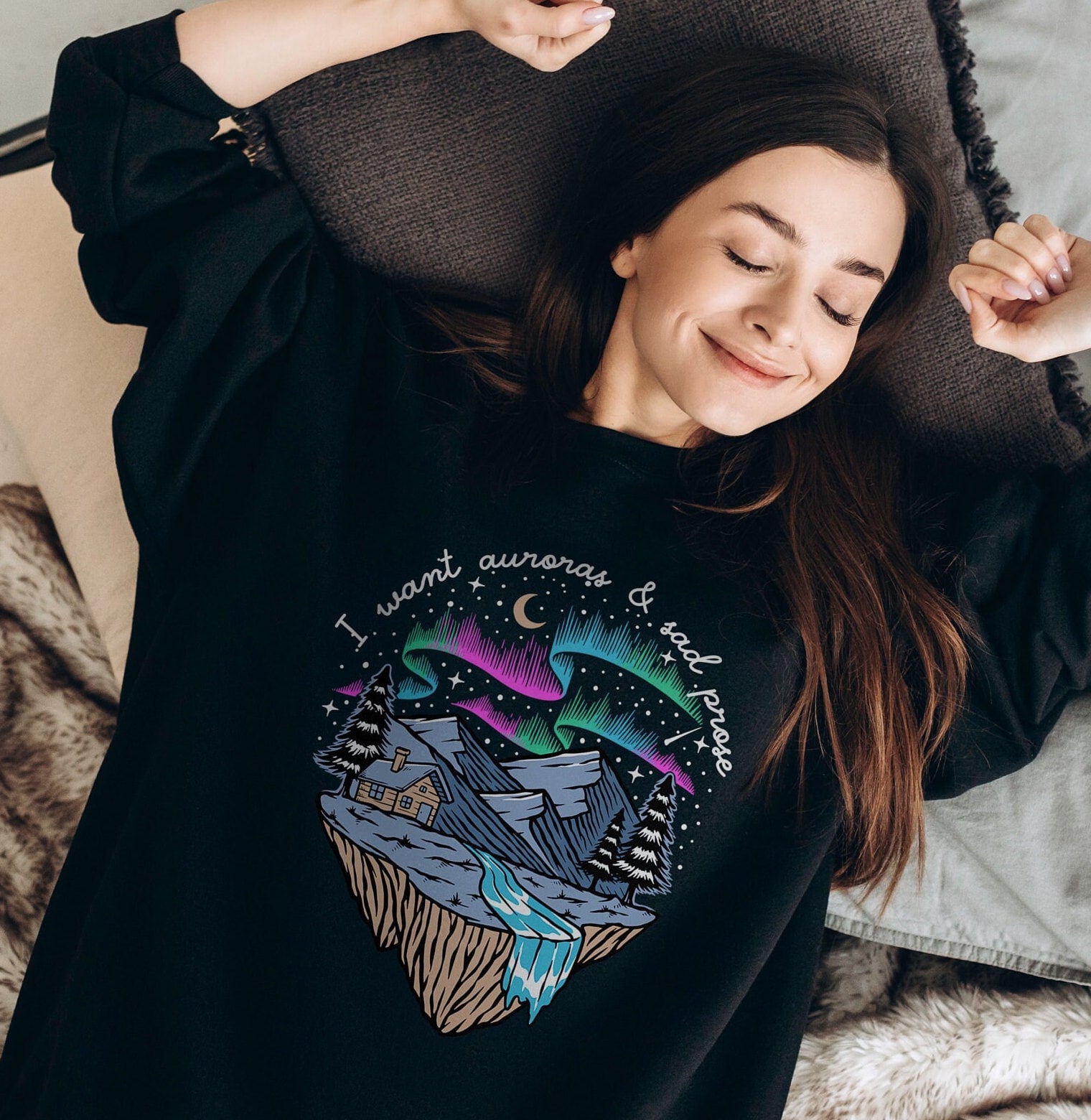 The lakes | Auroras and sad prose Taylor swift lyric sweatshirt XS-5XL