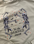 Tis the damned season TS halloween sweater| Evermore lyric sweatshirt