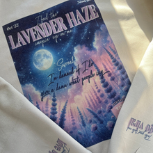 Lavender haze TS lyric sweatshirt | Midnights lyric sweater | Retro  magazine style