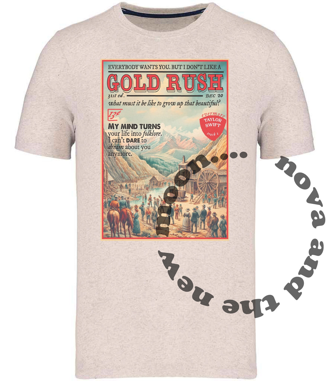 Gold rush t-shirt | TS evermore cowboy t-shirt