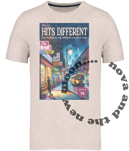 Hits different unisex t-shirt | TS midnights track 21 vintage magazine t-shirt