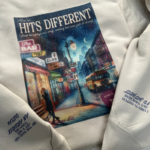 Hits different TS lyric sweatshirt | Midnights til dawn lyric sweater | Retro  magazine style